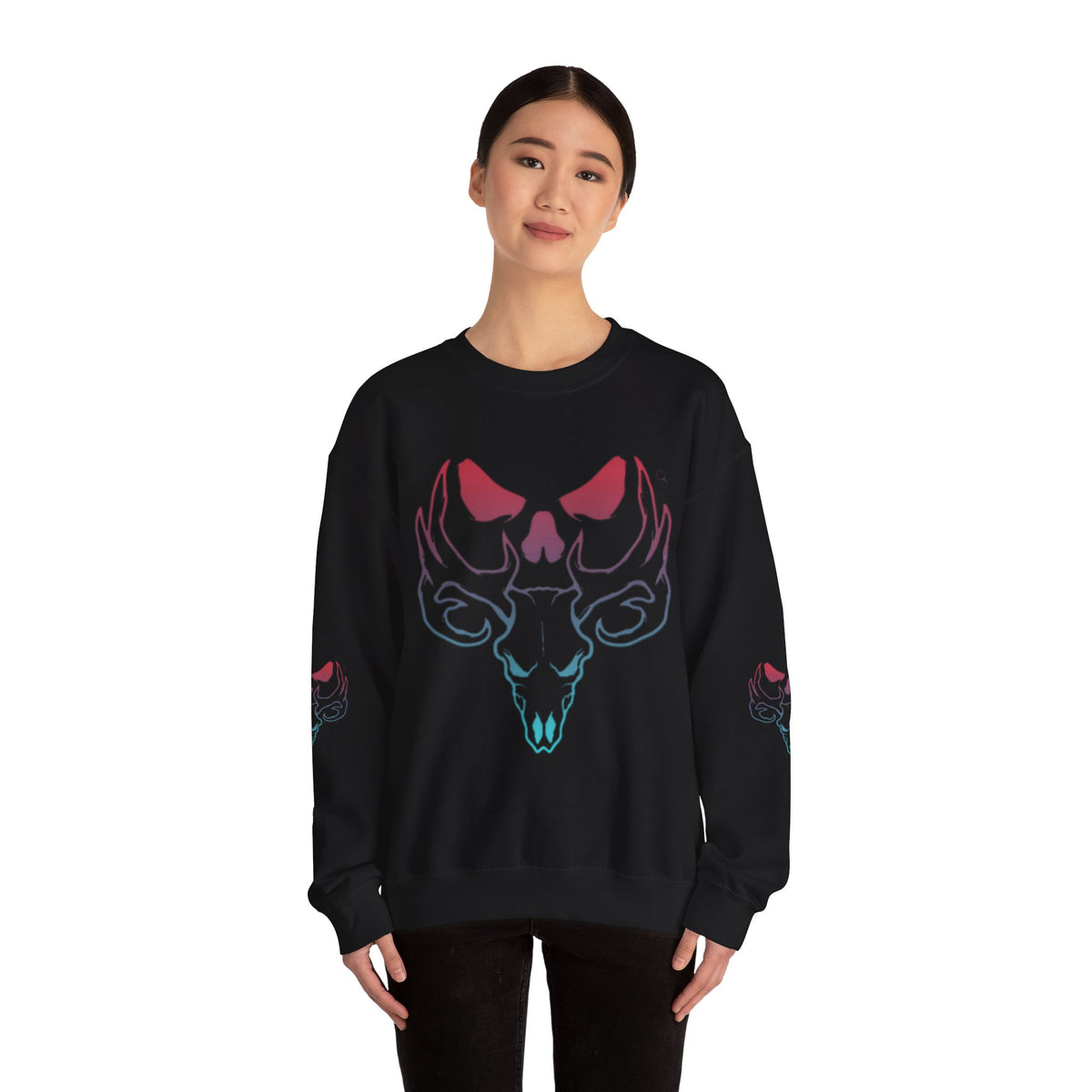 Skull Crewneck Sweatshirt
