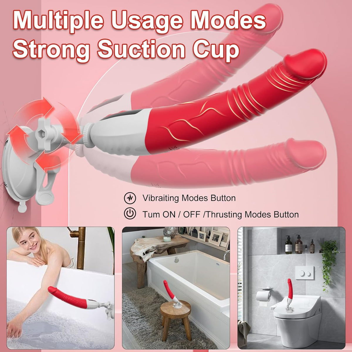 RefinedEdge Thrusting Dildo Sex Machine