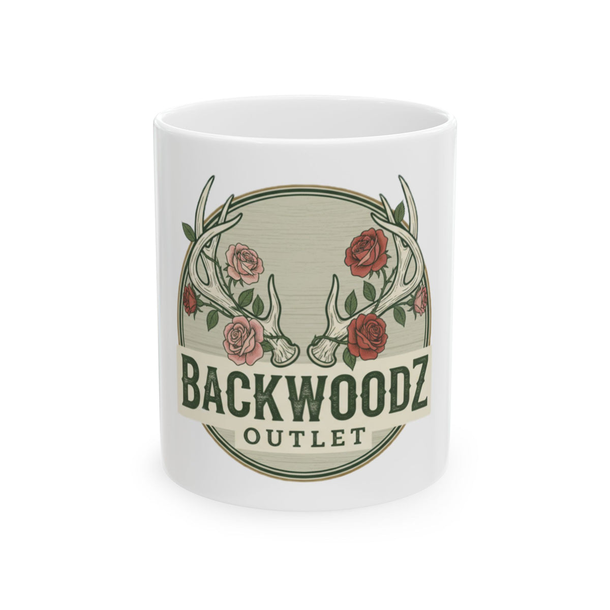 Backwoodz Outlet Ceramic Mug, (11oz, 15oz)