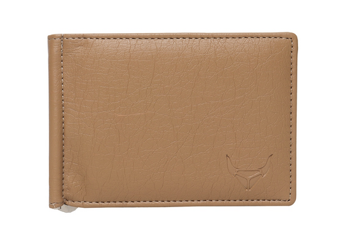 Beige Leatherette Wallet